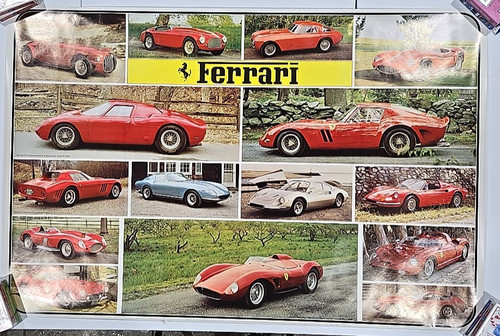 1975 ferrari poster - 1975,